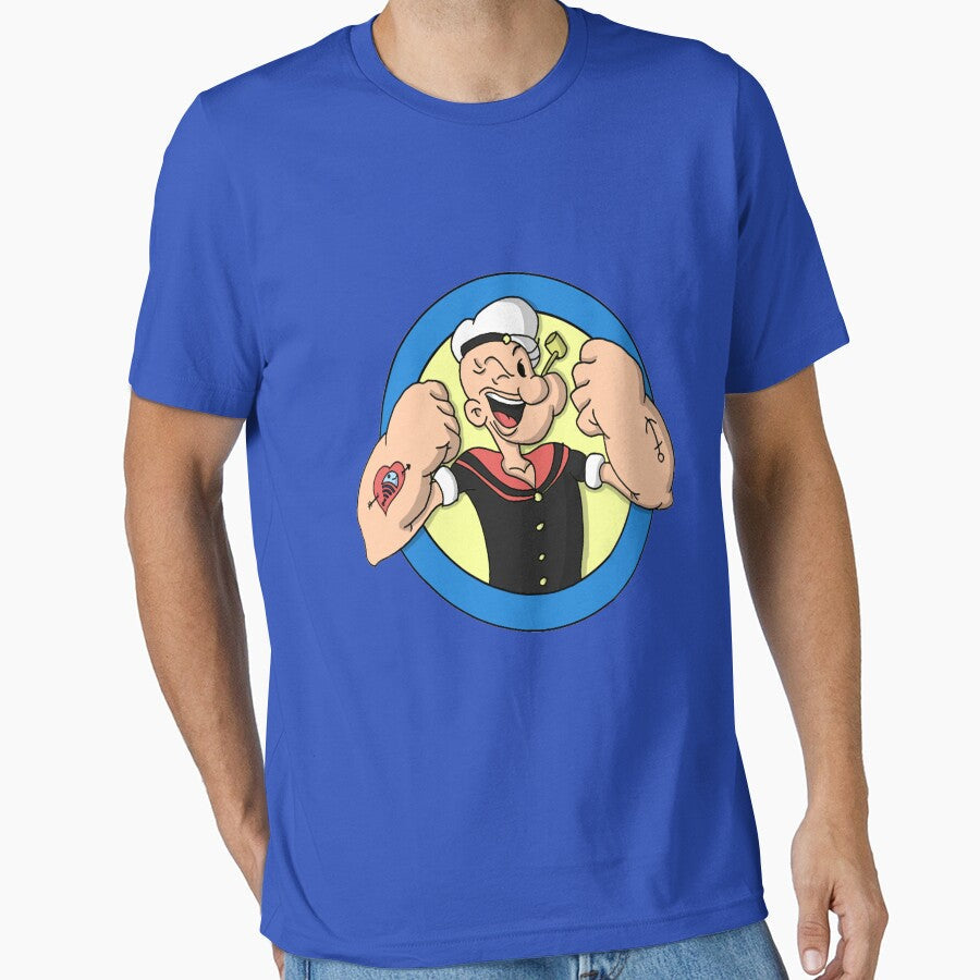 Popeye by Art-Kido Unisex T-shirt, Sweatshirt, Hoodie, Long Sleeve Tee - T-Shirt, Sweatshirt, Hoodie