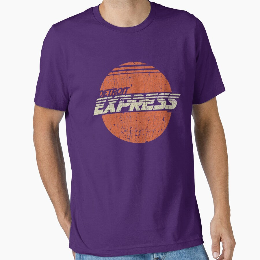 Detroit Express by jacobcdietz Unisex T-shirt, Sweatshirt, Hoodie, Long Sleeve Tee - T-Shirt, Sweatshirt, Hoodie