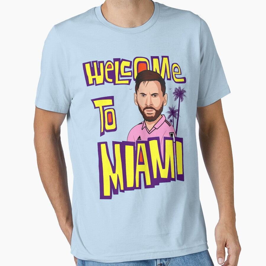 Welcome to Miami by mqdesigns13 Unisex T-shirt, Sweatshirt, Hoodie, Long Sleeve Tee - T-Shirt, Sweatshirt, Hoodie
