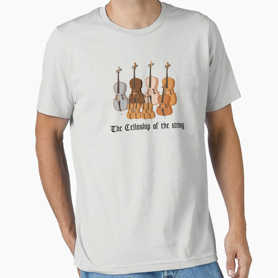 The Celloship of the String by Caretta Unisex T-shirt, Sweatshirt, Hoodie, Long Sleeve Tee - T-Shirt, Sweatshirt, Hoodie