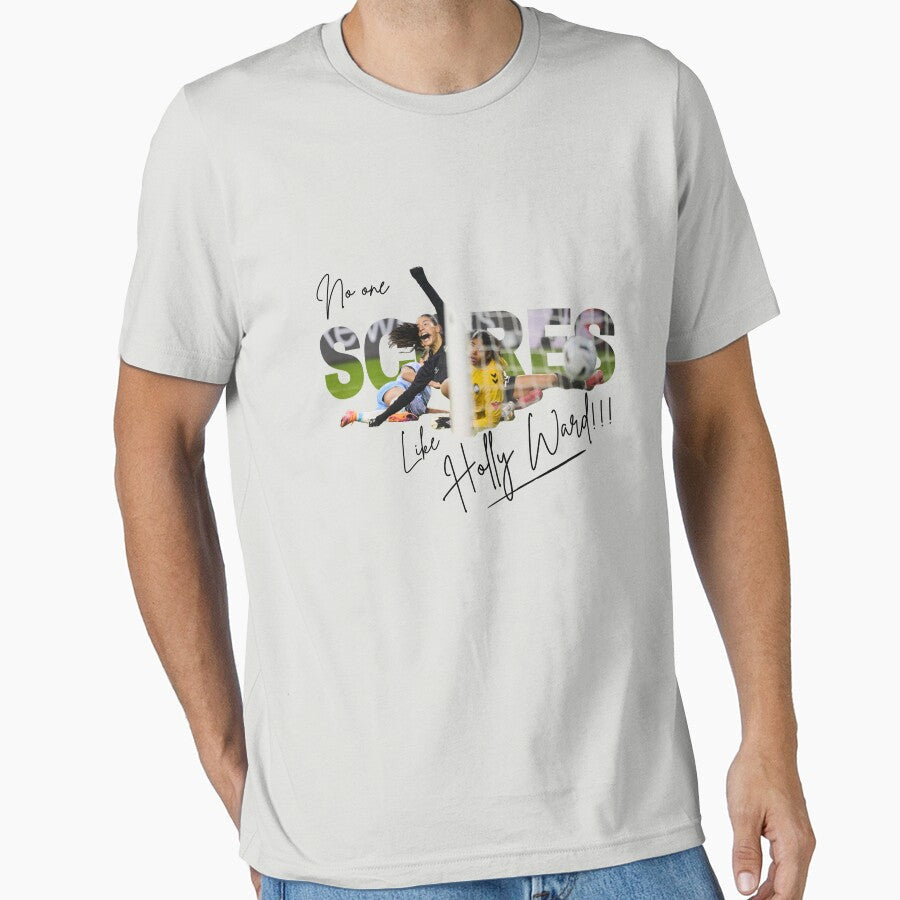 No one scores like Holly Ward by RoarCatReads Unisex T-shirt, Sweatshirt, Hoodie, Long Sleeve Tee - T-Shirt, Sweatshirt, Hoodie