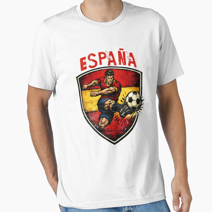 Vintage Espaa - 2026 Futbol Retro Style by Tee Nook Unisex T-shirt, Sweatshirt, Hoodie, Long Sleeve Tee - T-Shirt, Sweatshirt, Hoodie