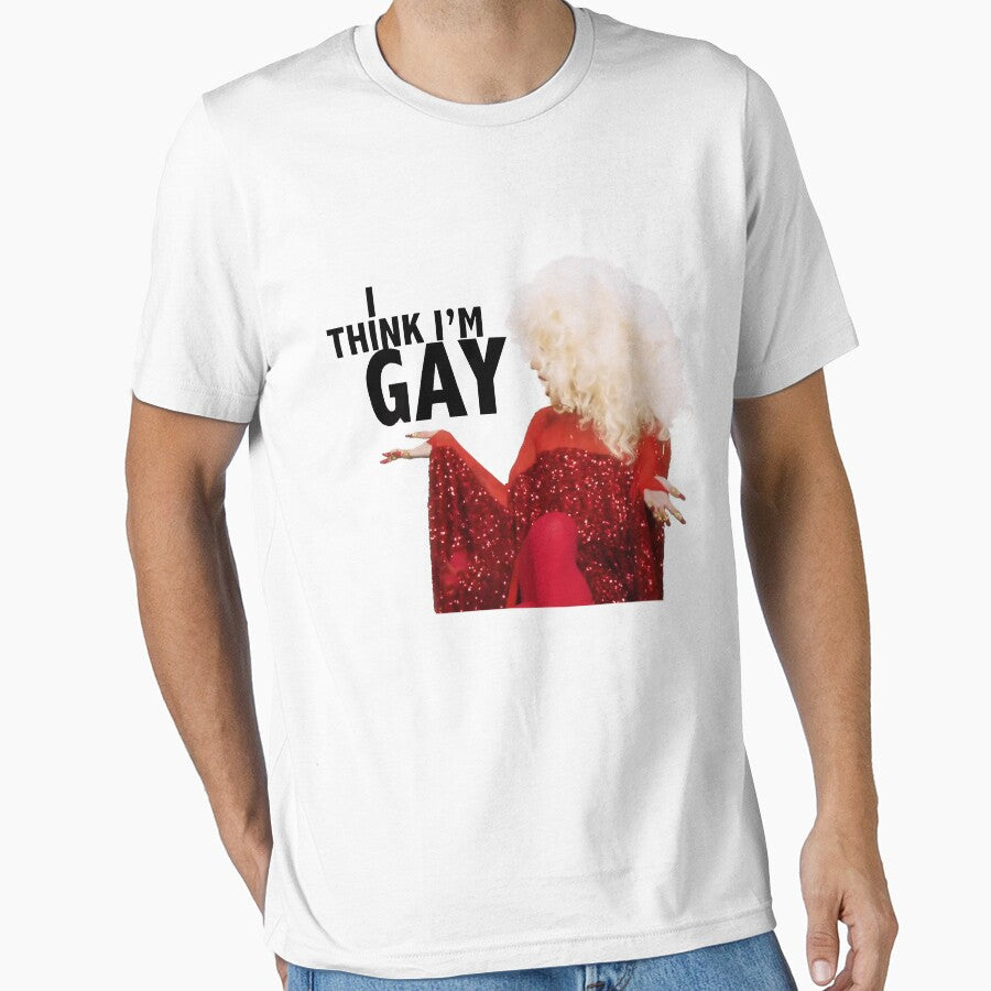 I think I'm gay - Katya - UNHhh by mylittlefacee Unisex T-shirt, Sweatshirt, Hoodie, Long Sleeve Tee - T-Shirt, Sweatshirt, Hoodie
