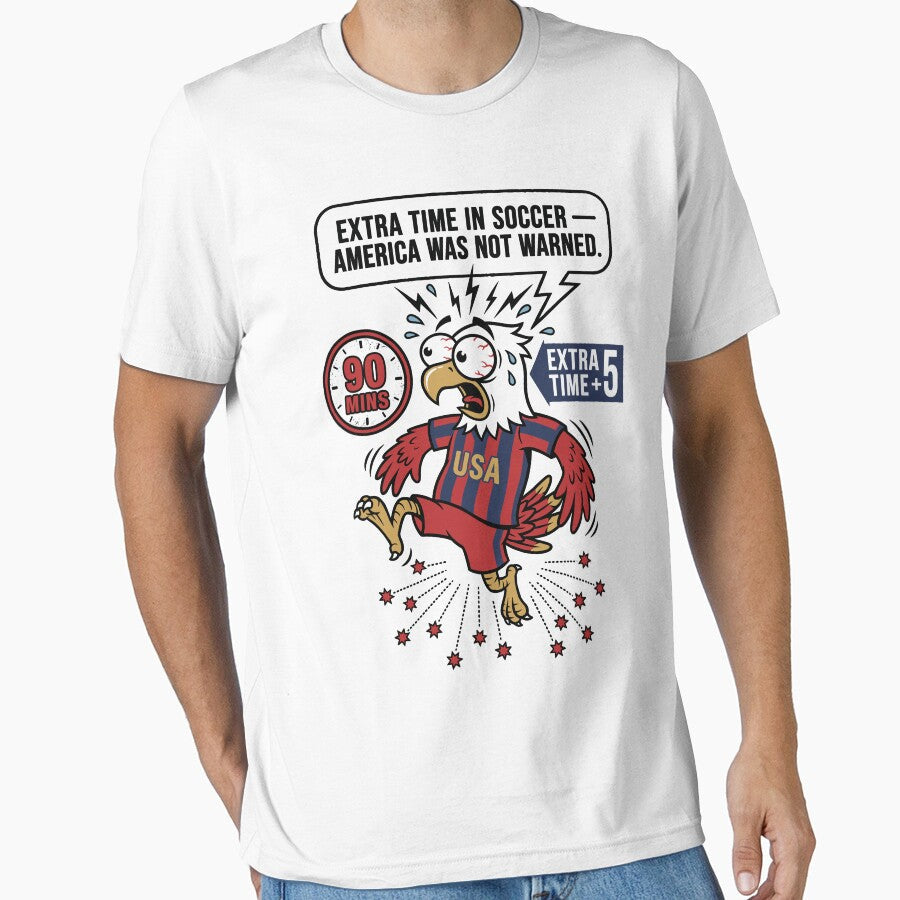 Extra Time  America Was Not Warned V1 by 1RSN Unisex T-shirt, Sweatshirt, Hoodie, Long Sleeve Tee - T-Shirt, Sweatshirt, Hoodie