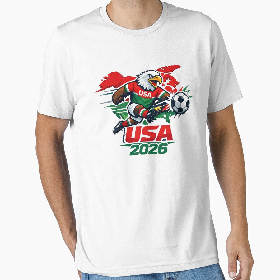 USA Canada Mexico Soccer Cup by YIDOX Unisex T-shirt, Sweatshirt, Hoodie, Long Sleeve Tee - T-Shirt, Sweatshirt, Hoodie