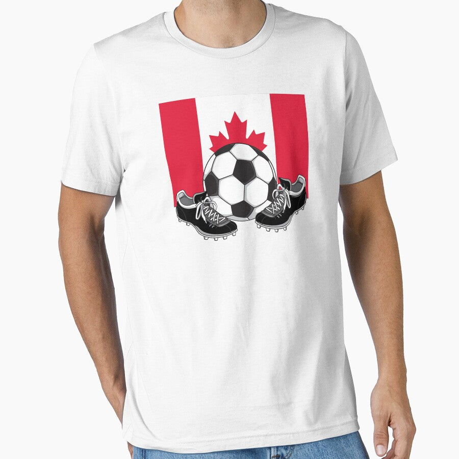 CANADA FOOTBALL CANADIAN SOCCER FLAG by SportsT-Shirts Unisex T-shirt, Sweatshirt, Hoodie, Long Sleeve Tee - T-Shirt, Sweatshirt, Hoodie