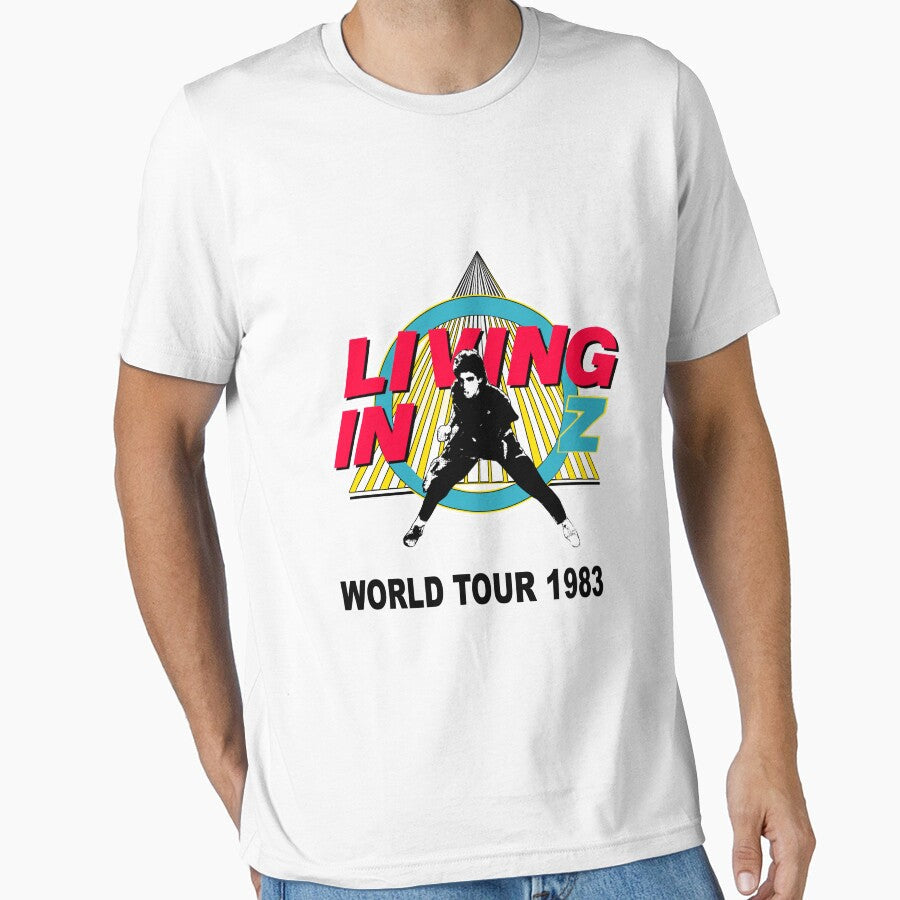 Rick Springfield 1983 Living in OZ Vintage 80s by LeoChambera Unisex T-shirt, Sweatshirt, Hoodie, Long Sleeve Tee - T-Shirt, Sweatshirt, Hoodie
