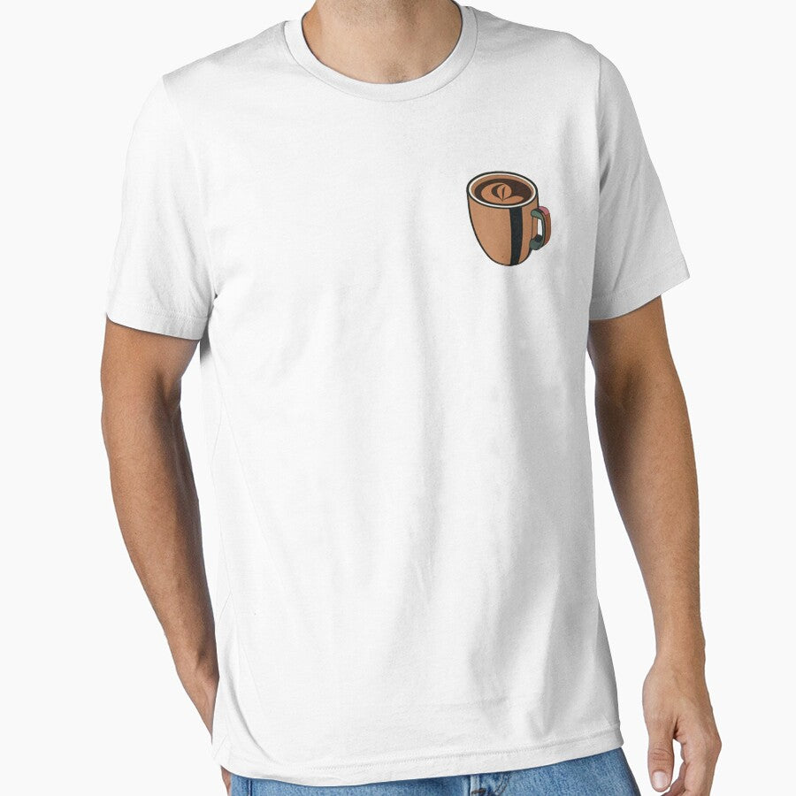 Cup of Coffee Illustration | Coffee Lovers Cup Illustration by Time4Coffee Unisex T-shirt, Sweatshirt, Hoodie, Long Sleeve Tee - T-Shirt, Sweatshirt, Hoodie