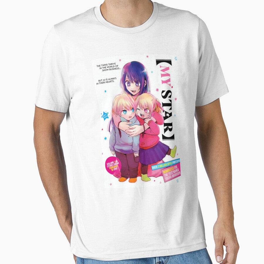 Oshi no Ko Anime Style Classic by leenq479 Unisex T-shirt, Sweatshirt, Hoodie, Long Sleeve Tee - T-Shirt, Sweatshirt, Hoodie