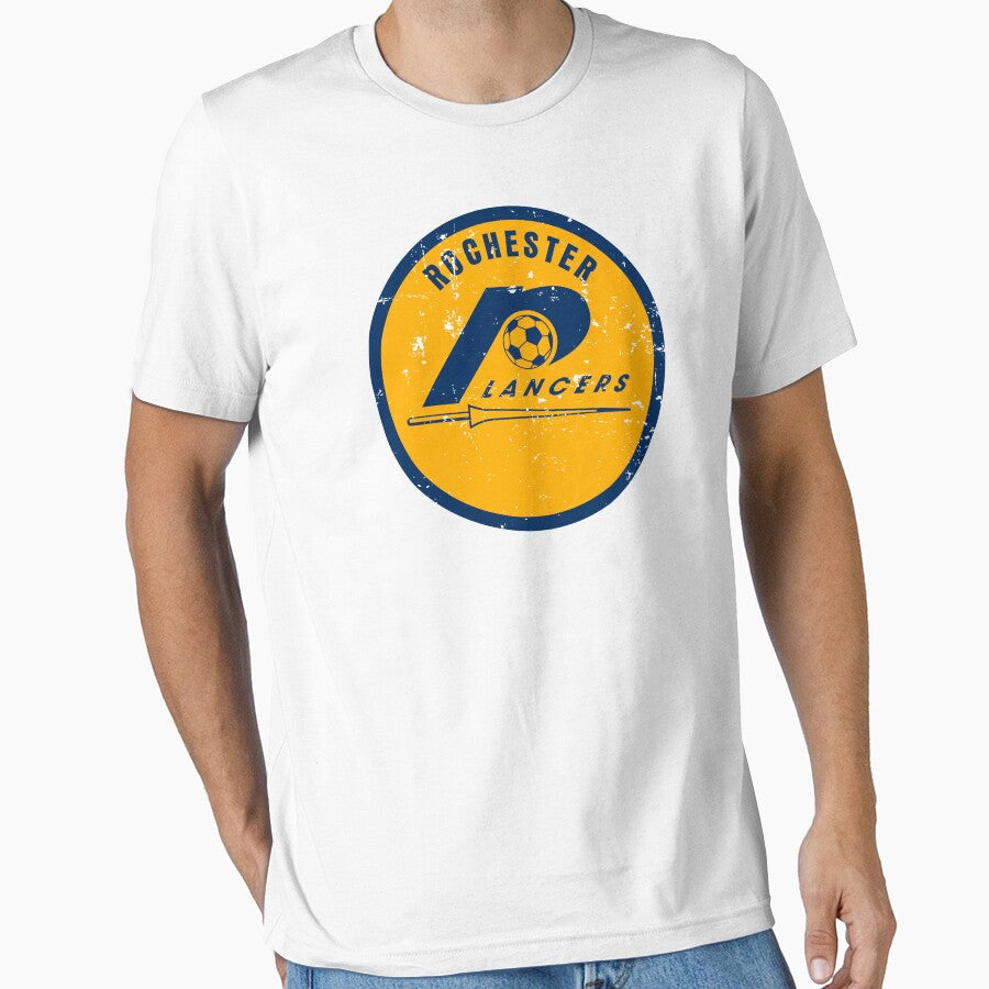 1970 Rochester Lancers Defunct Vintage Soccer by Ryan Jay Cruz Unisex T-shirt, Sweatshirt, Hoodie, Long Sleeve Tee - T-Shirt, Sweatshirt, Hoodie