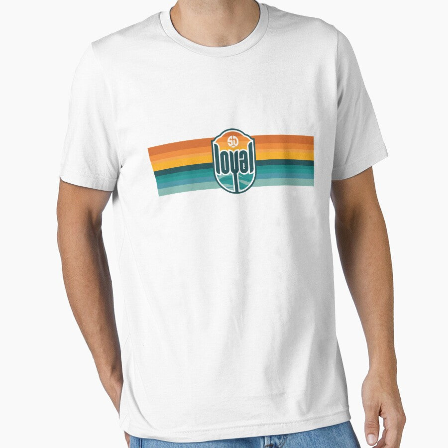 San Diego Loyal Striped Tee by eyelikesharx Unisex T-shirt, Sweatshirt, Hoodie, Long Sleeve Tee - T-Shirt, Sweatshirt, Hoodie