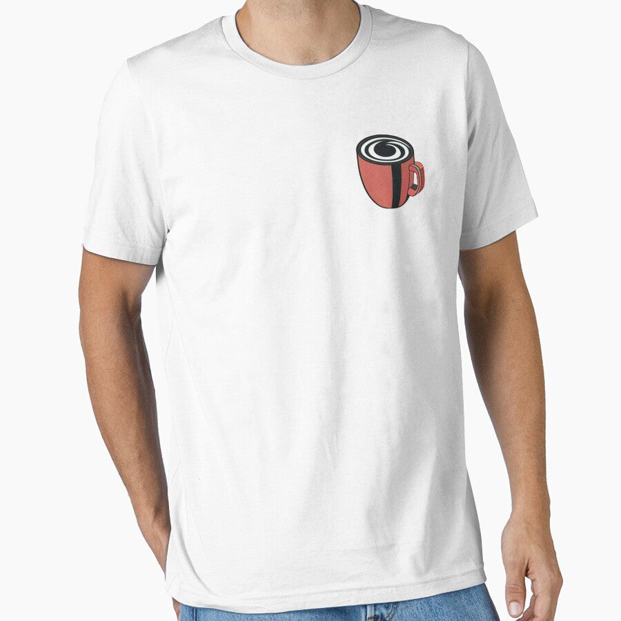 Red Cup of Black Coffee Illustration | Coffee Lovers Cup Illustration by Time4Coffee Unisex T-shirt, Sweatshirt, Hoodie, Long Sleeve Tee - T-Shirt, Sweatshirt, Hoodie