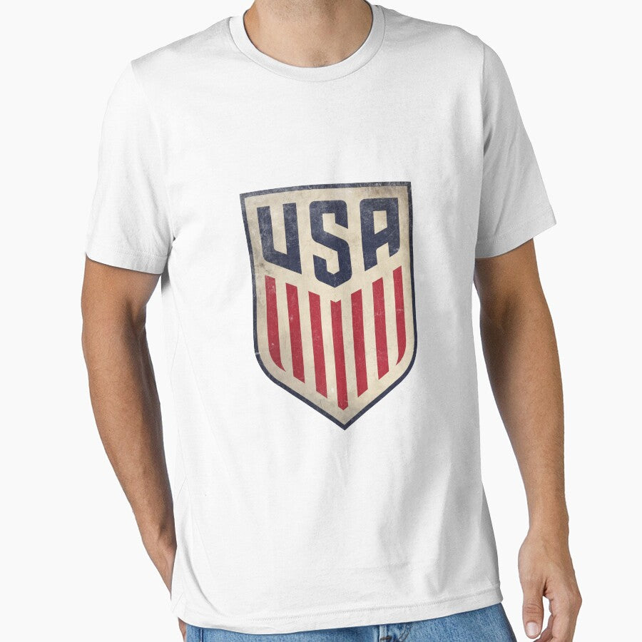 USA National Football Team Vintage-USA Soccer World Cup 2026 by DesignForYou79 Unisex T-shirt, Sweatshirt, Hoodie, Long Sleeve Tee - T-Shirt, Sweatshirt, Hoodie