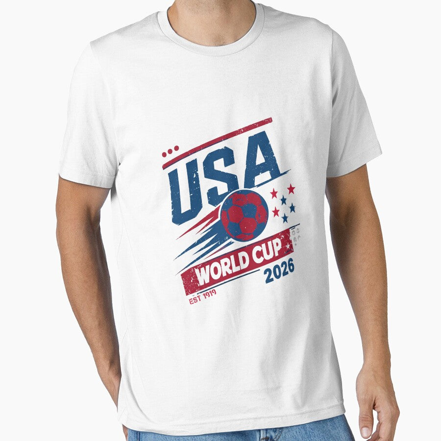 USA World Cup 2026 EST 1919 by DesignForYou79 Unisex T-shirt, Sweatshirt, Hoodie, Long Sleeve Tee - T-Shirt, Sweatshirt, Hoodie