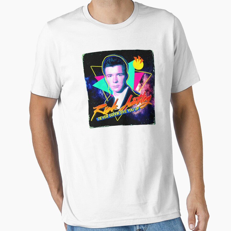 Rick Astley by stephenbammbo Unisex T-shirt, Sweatshirt, Hoodie, Long Sleeve Tee - T-Shirt, Sweatshirt, Hoodie