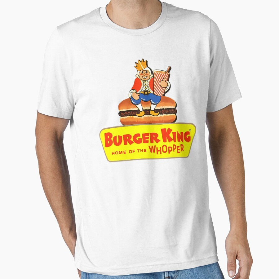 Vintage Burger King Sign by F-designe Unisex T-shirt, Sweatshirt, Hoodie, Long Sleeve Tee - T-Shirt, Sweatshirt, Hoodie