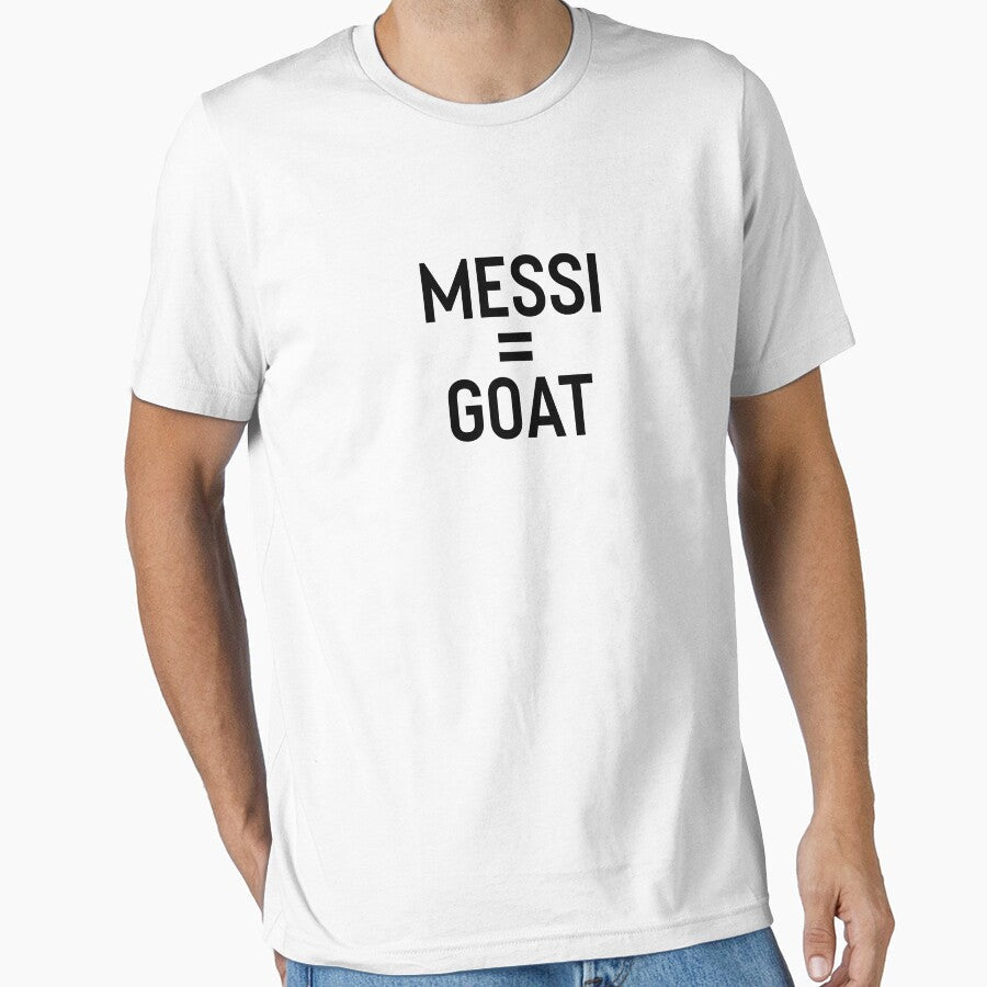 messi = goat by mavagraphics Unisex T-shirt, Sweatshirt, Hoodie, Long Sleeve Tee - T-Shirt, Sweatshirt, Hoodie