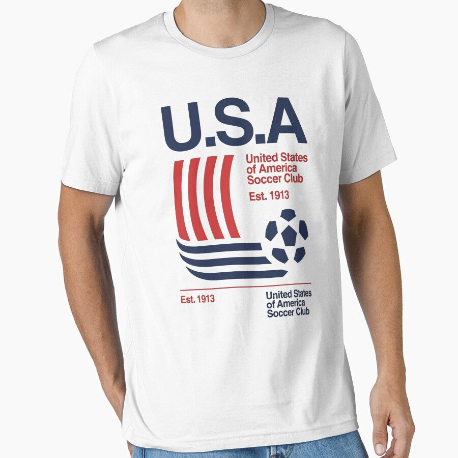 United States Soccer Est 1913, USA Soccer World Cup, Usa Soccer - USA World Cup 2026 by EiruDamian - T-Shirt, Sweatshirt, Hoodie