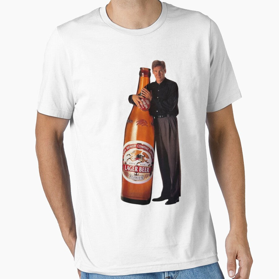 Harrison Kirin Advert by Cuttintees Unisex T-shirt, Sweatshirt, Hoodie, Long Sleeve Tee - T-Shirt, Sweatshirt, Hoodie