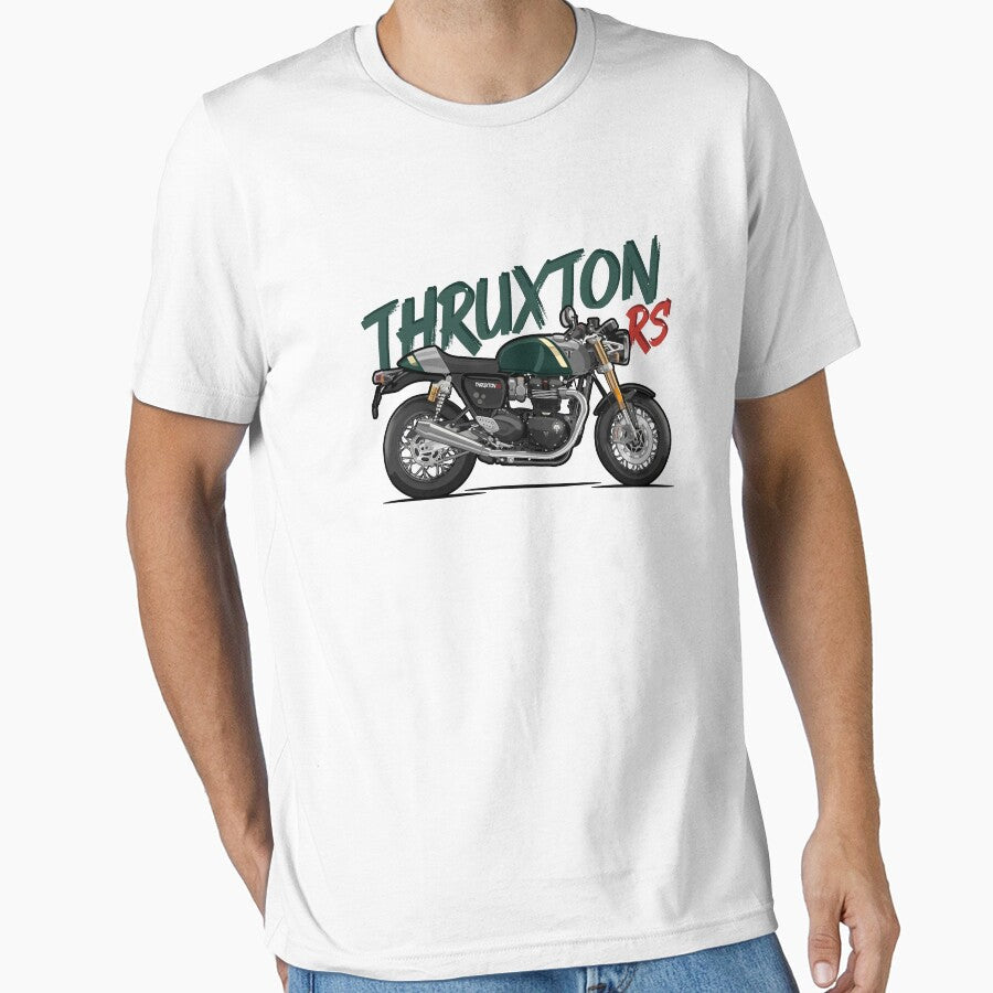 Thruxton RS - Green by Tomislav Lozi Unisex T-shirt, Sweatshirt, Hoodie, Long Sleeve Tee - T-Shirt, Sweatshirt, Hoodie
