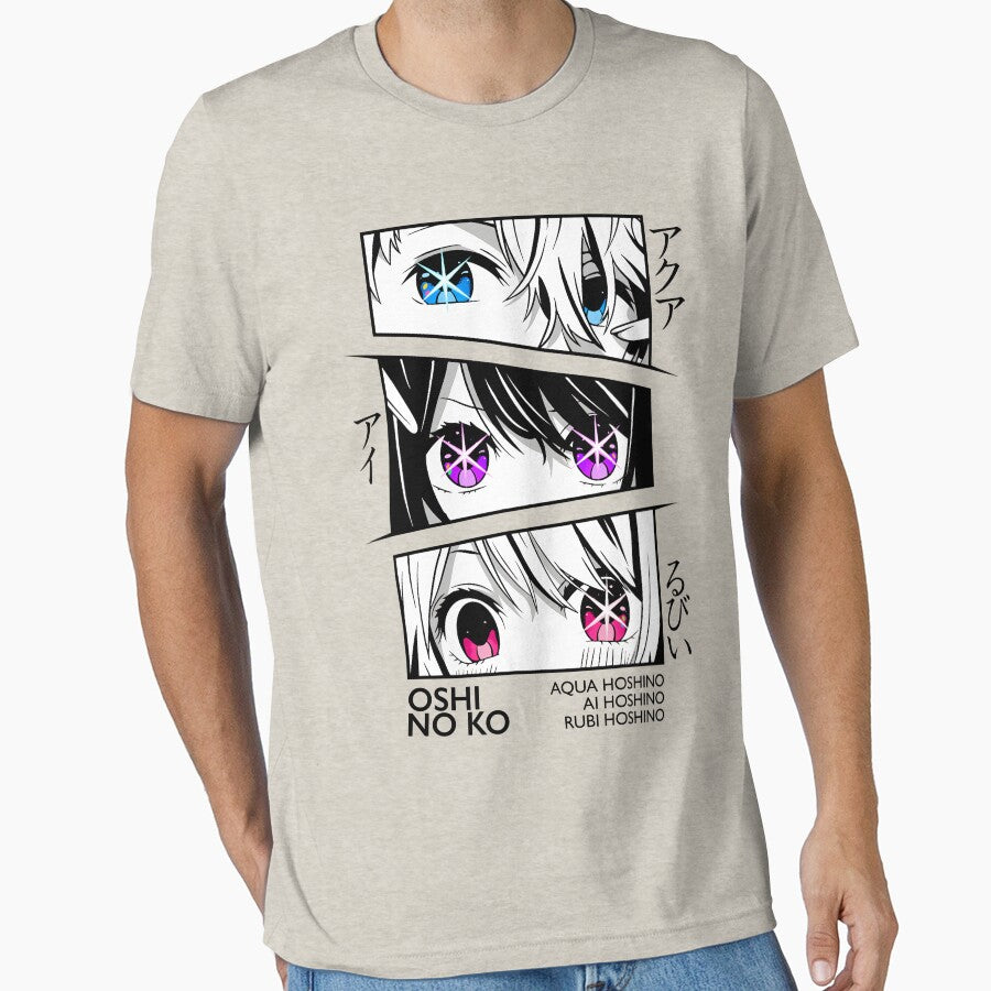 Anime Ai Hoshino - Girl Eye Color by LoriKibbe Unisex T-shirt, Sweatshirt, Hoodie, Long Sleeve Tee - T-Shirt, Sweatshirt, Hoodie