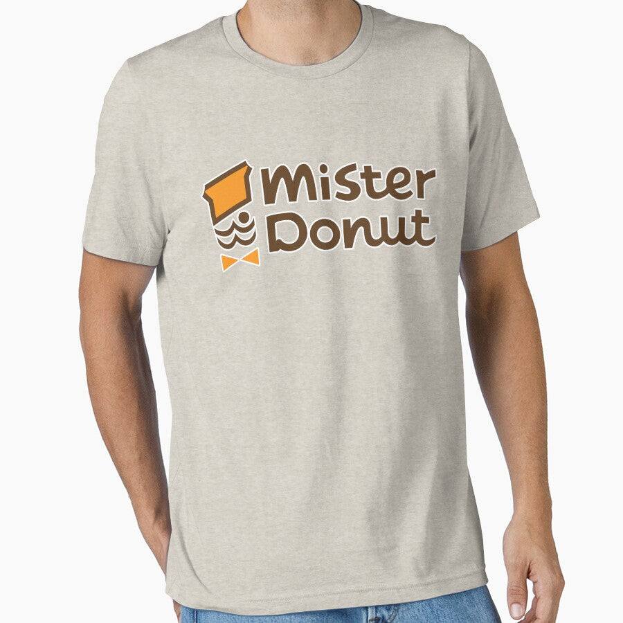 Mister Donut by TeeArcade84 Unisex T-shirt, Sweatshirt, Hoodie, Long Sleeve Tee - T-Shirt, Sweatshirt, Hoodie