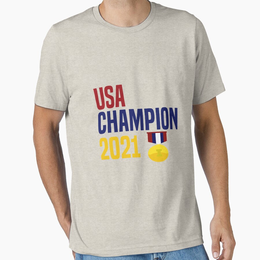 USA champion 2021 by Hero Prod Unisex T-shirt, Sweatshirt, Hoodie, Long Sleeve Tee - T-Shirt, Sweatshirt, Hoodie