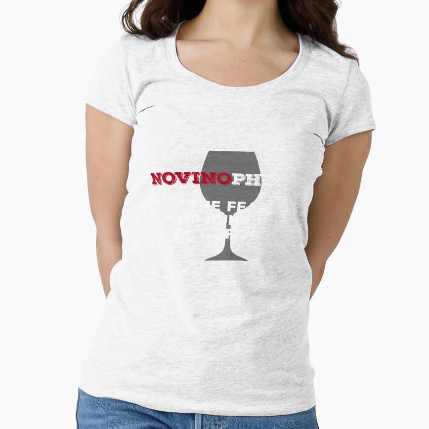 Novinophobia: Fear of Running Out of Wine by Silly Dad Shirts Unisex T-shirt, Sweatshirt, Hoodie, Long Sleeve Tee - T-Shirt, Sweatshirt, Hoodie