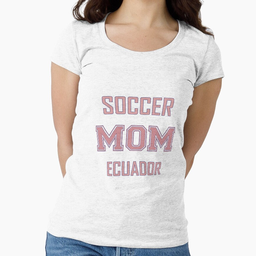 Proud ECUADOR Mom Soccer World Cup USA T-Shirt 2026 | Gift for Mom | Soccer Life Shirt by Mama ink co. - T-Shirt, Sweatshirt, Hoodie