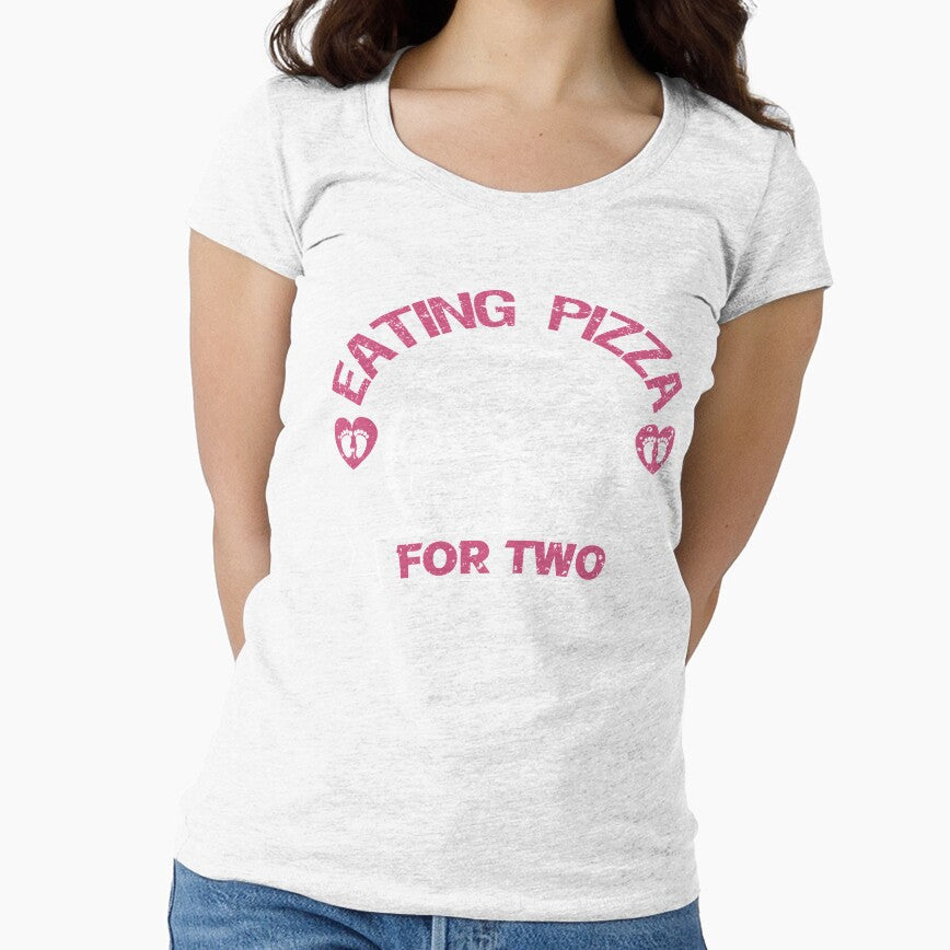 Eating Pizza for Two by PerfectArt Shop Unisex T-shirt, Sweatshirt, Hoodie, Long Sleeve Tee - T-Shirt, Sweatshirt, Hoodie