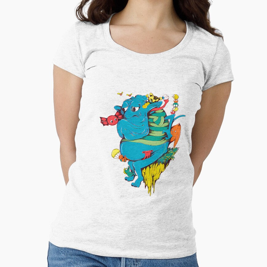 Cartoon Monster by antoniquetan Unisex T-shirt, Sweatshirt, Hoodie, Long Sleeve Tee - T-Shirt, Sweatshirt, Hoodie