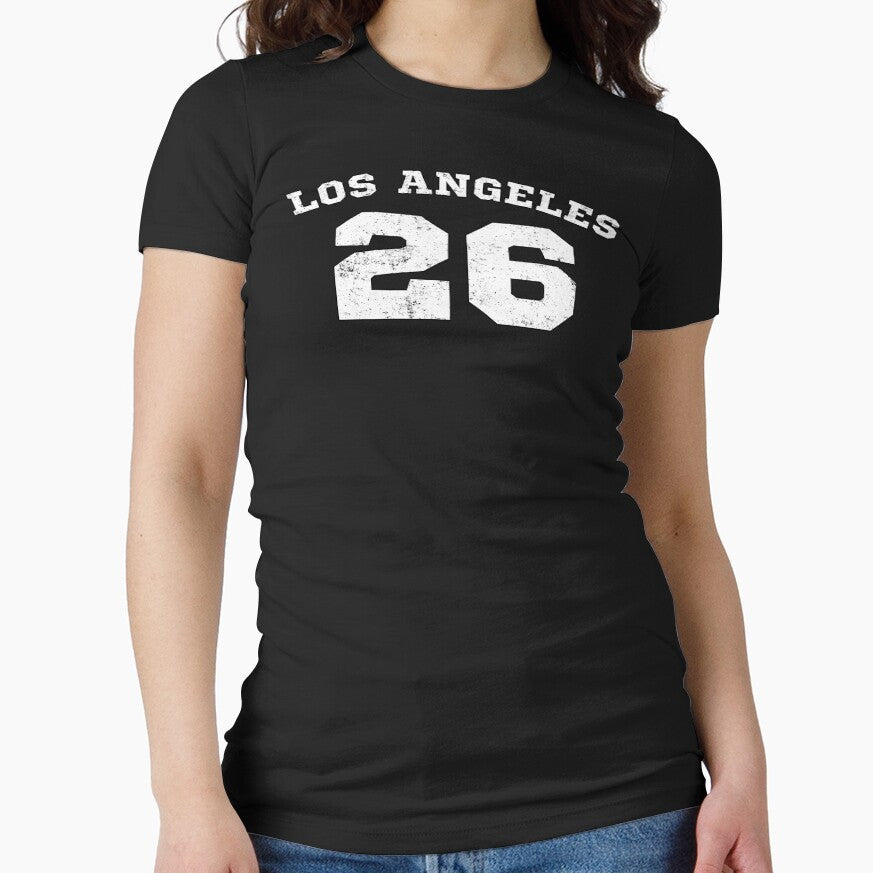 Los Angeles 2026 Vintage Distressed Soccer Football Design by BluecidDesign Unisex T-shirt, Sweatshirt, Hoodie, Long Sleeve Tee - T-Shirt, Sweatshirt, Hoodie