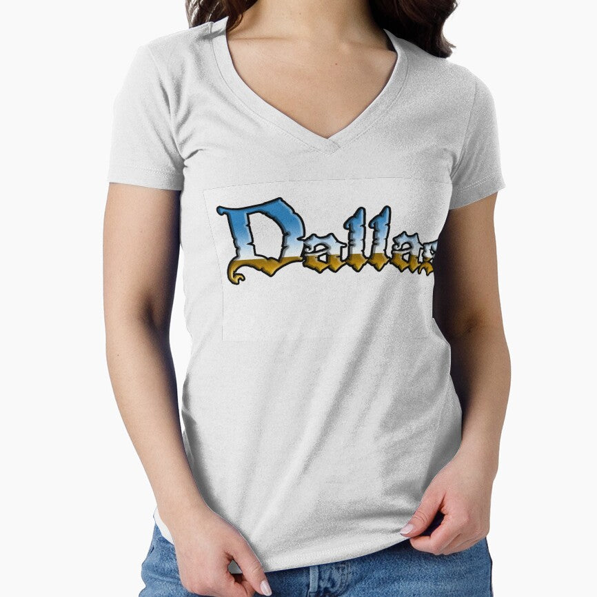 Dallas chrome style by thatstickerguy Unisex T-shirt, Sweatshirt, Hoodie, Long Sleeve Tee - T-Shirt, Sweatshirt, Hoodie