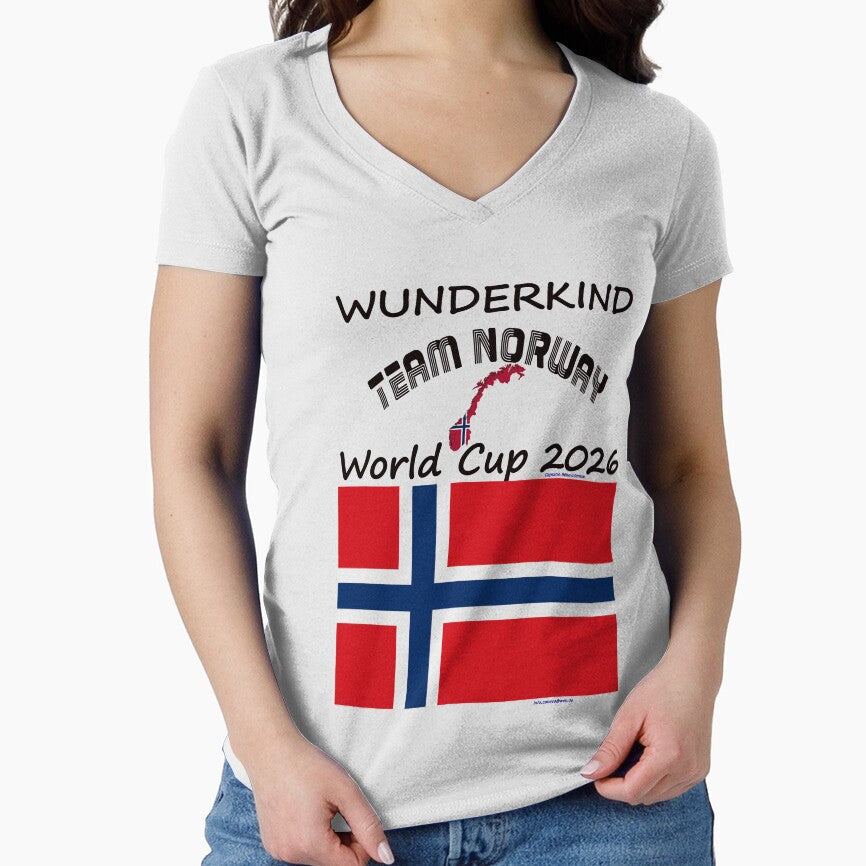 Norway Fan TShirt world Soccer Cup 2026 NOR outfit by cabevo Unisex T-shirt, Sweatshirt, Hoodie, Long Sleeve Tee - T-Shirt, Sweatshirt, Hoodie