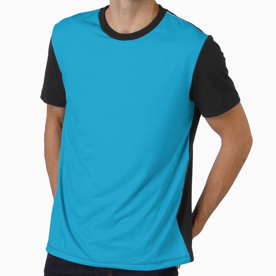PLAIN BLUE by donkeykomay1 Unisex T-shirt, Sweatshirt, Hoodie, Long Sleeve Tee - T-Shirt, Sweatshirt, Hoodie