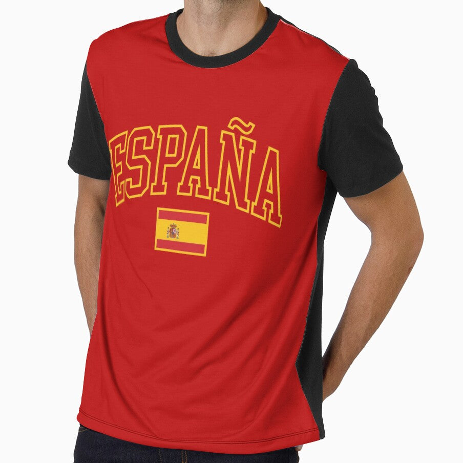 Retro Spanish, Spain Flag by littlemiscat Unisex T-shirt, Sweatshirt, Hoodie, Long Sleeve Tee - T-Shirt, Sweatshirt, Hoodie