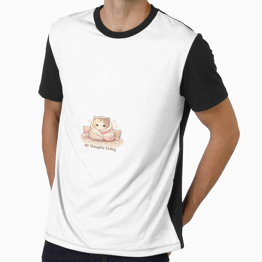 No thoughts today by mushee2007 Unisex T-shirt, Sweatshirt, Hoodie, Long Sleeve Tee - T-Shirt, Sweatshirt, Hoodie