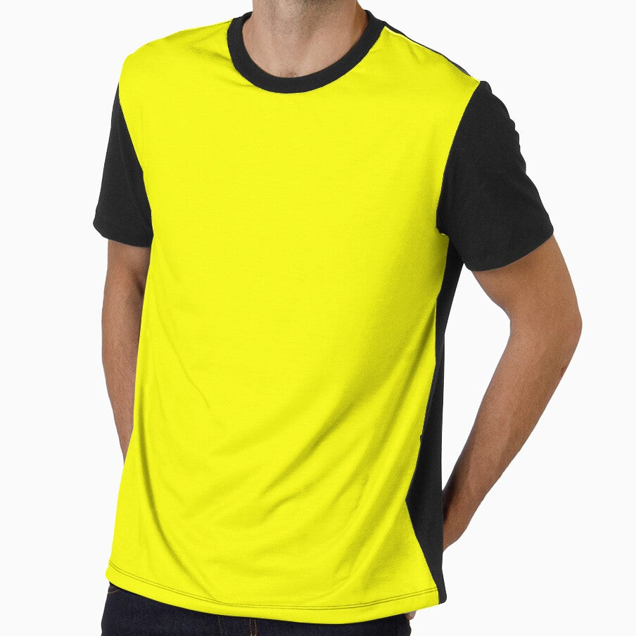 Electric Bright Yellow - Vibrant Neon Solid Color by Lainey1978 Unisex T-shirt, Sweatshirt, Hoodie, Long Sleeve Tee - T-Shirt, Sweatshirt, Hoodie