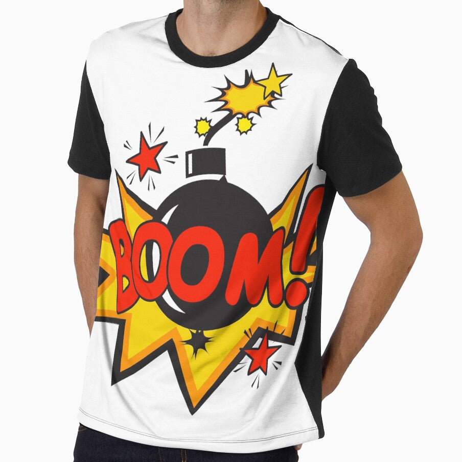 Boom Explosion by ClothingSimple Unisex T-shirt, Sweatshirt, Hoodie, Long Sleeve Tee - T-Shirt, Sweatshirt, Hoodie