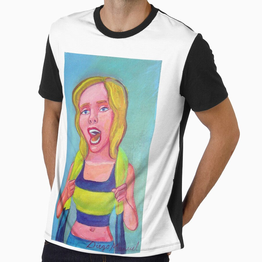 soccer fan girl by Diego Manuel Rodriguez Unisex T-shirt, Sweatshirt, Hoodie, Long Sleeve Tee - T-Shirt, Sweatshirt, Hoodie