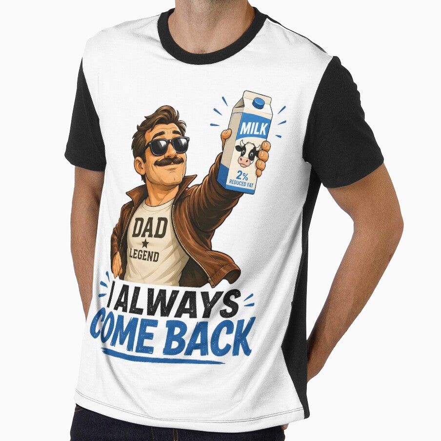I Always Come Back by aistrokeofart Unisex T-shirt, Sweatshirt, Hoodie, Long Sleeve Tee - T-Shirt, Sweatshirt, Hoodie