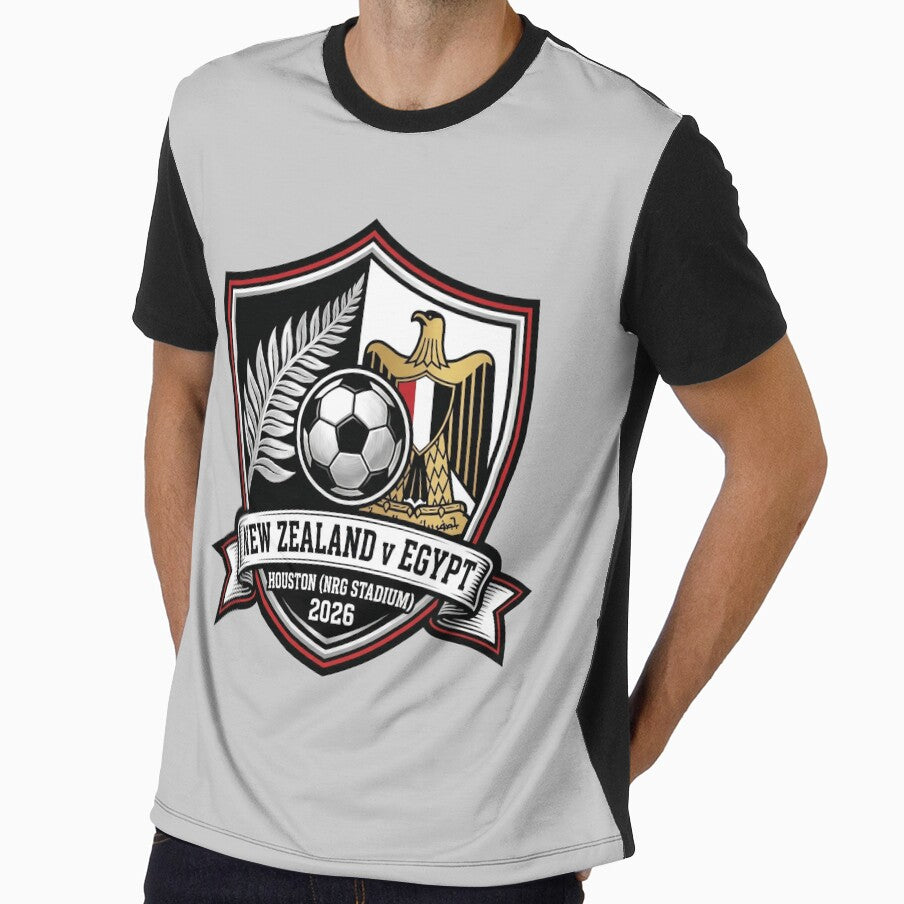 New Zealand Egypt Soccer 2026 Houston Athletic Crest by Pride Emblem Prints Unisex T-shirt, Sweatshirt, Hoodie, Long Sleeve Tee - T-Shirt, Sweatshirt, Hoodie