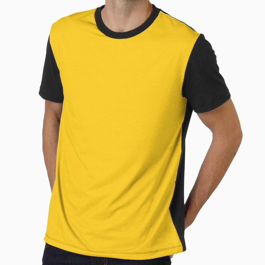 Dark Yellow Solid Plain Background by burbankdesigns Unisex T-shirt, Sweatshirt, Hoodie, Long Sleeve Tee - T-Shirt, Sweatshirt, Hoodie