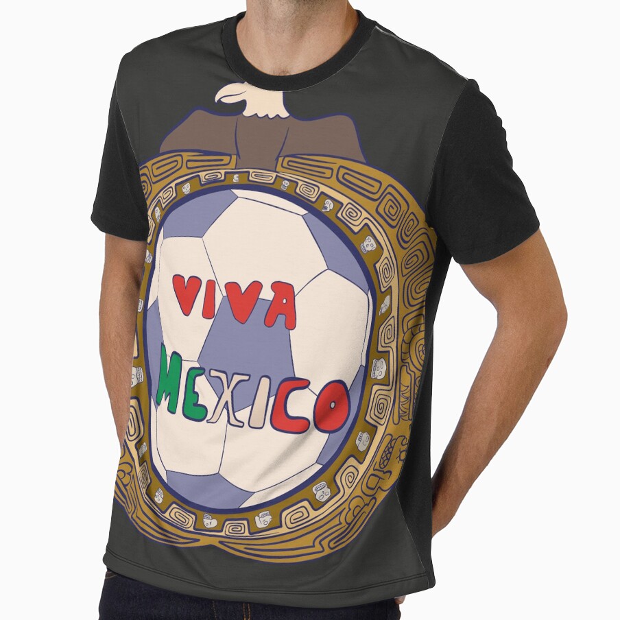 Viva Mexico by Thalia Roman Unisex T-shirt, Sweatshirt, Hoodie, Long Sleeve Tee - T-Shirt, Sweatshirt, Hoodie