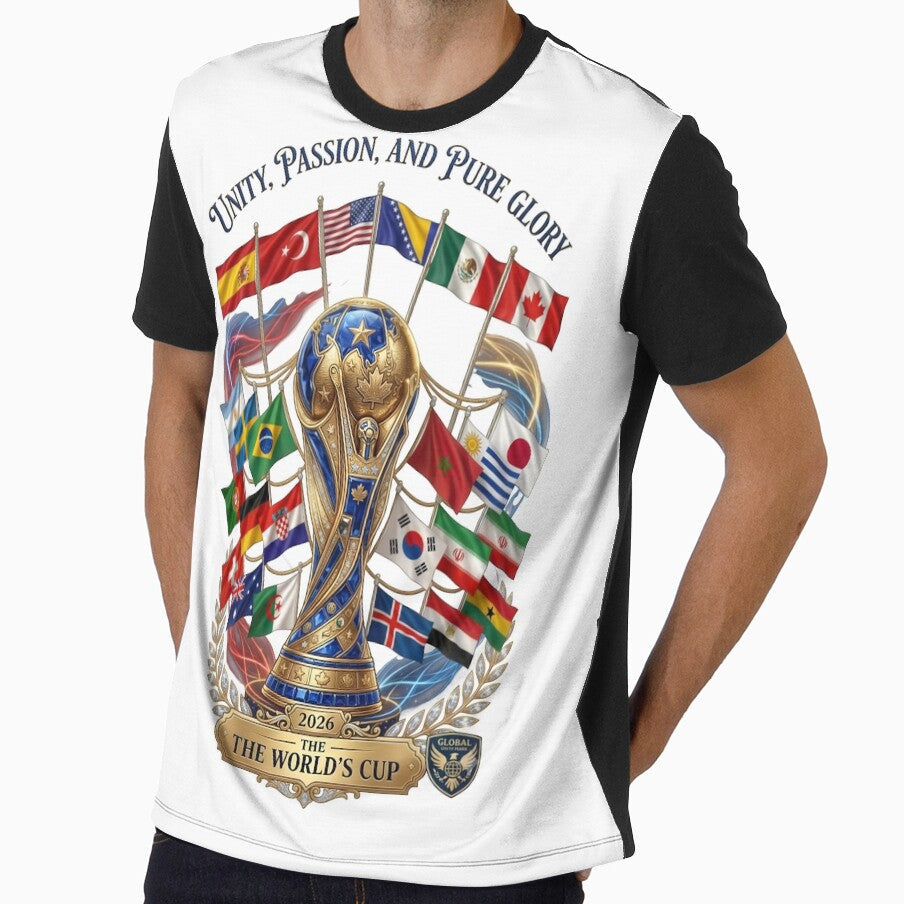 2026 World Cup Unity Passion Glory Soccer by Sovereign Supply Co. Unisex T-shirt, Sweatshirt, Hoodie, Long Sleeve Tee - T-Shirt, Sweatshirt, Hoodie
