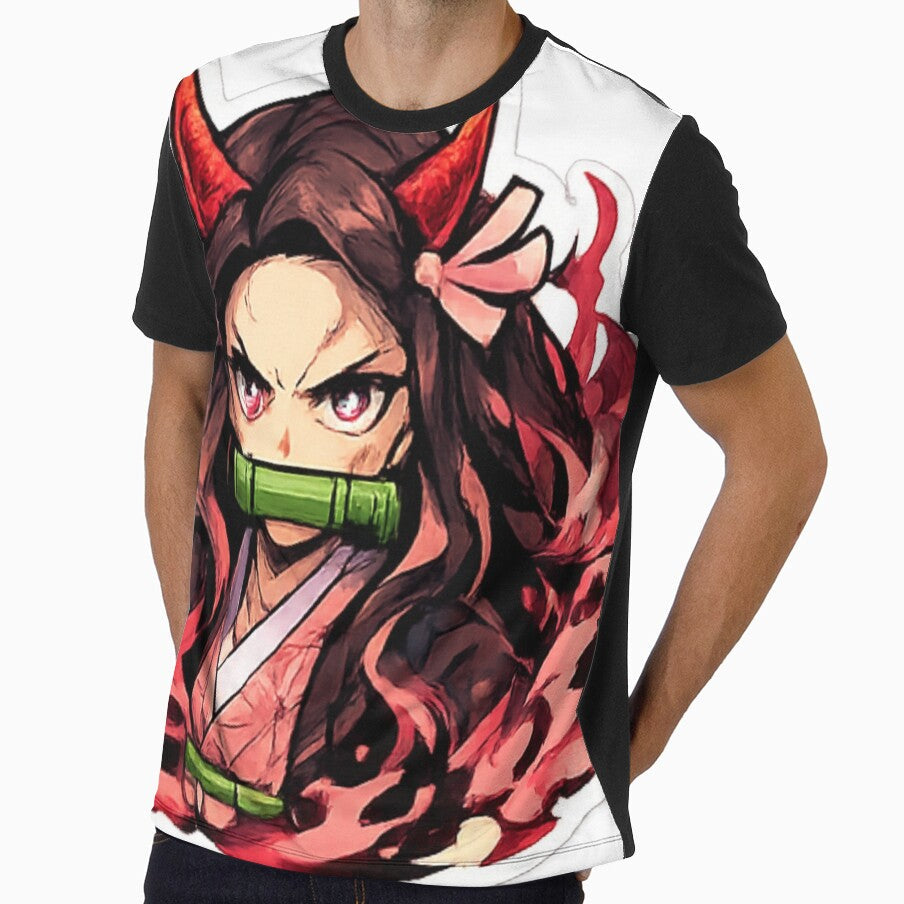 Nezuko by OmPrajapati2734 Unisex T-shirt, Sweatshirt, Hoodie, Long Sleeve Tee - T-Shirt, Sweatshirt, Hoodie