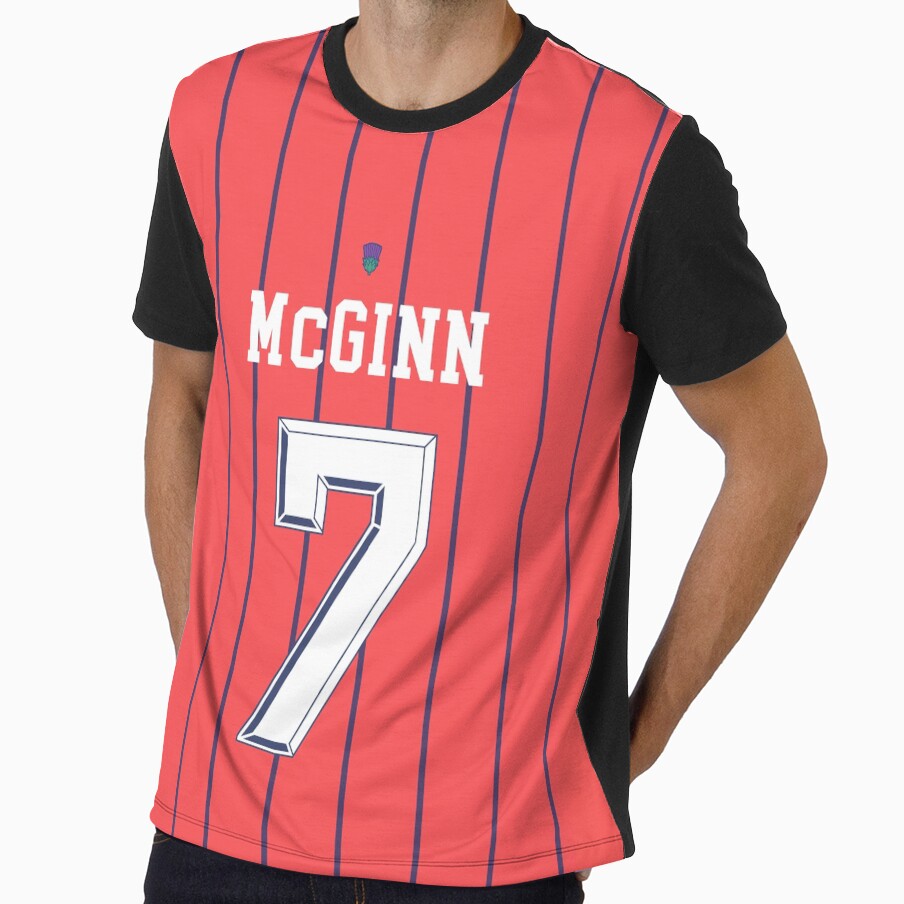 Scotland Away 26-27 McGinn World Cup 2026 by ZeroCool360 Unisex T-shirt, Sweatshirt, Hoodie, Long Sleeve Tee - T-Shirt, Sweatshirt, Hoodie
