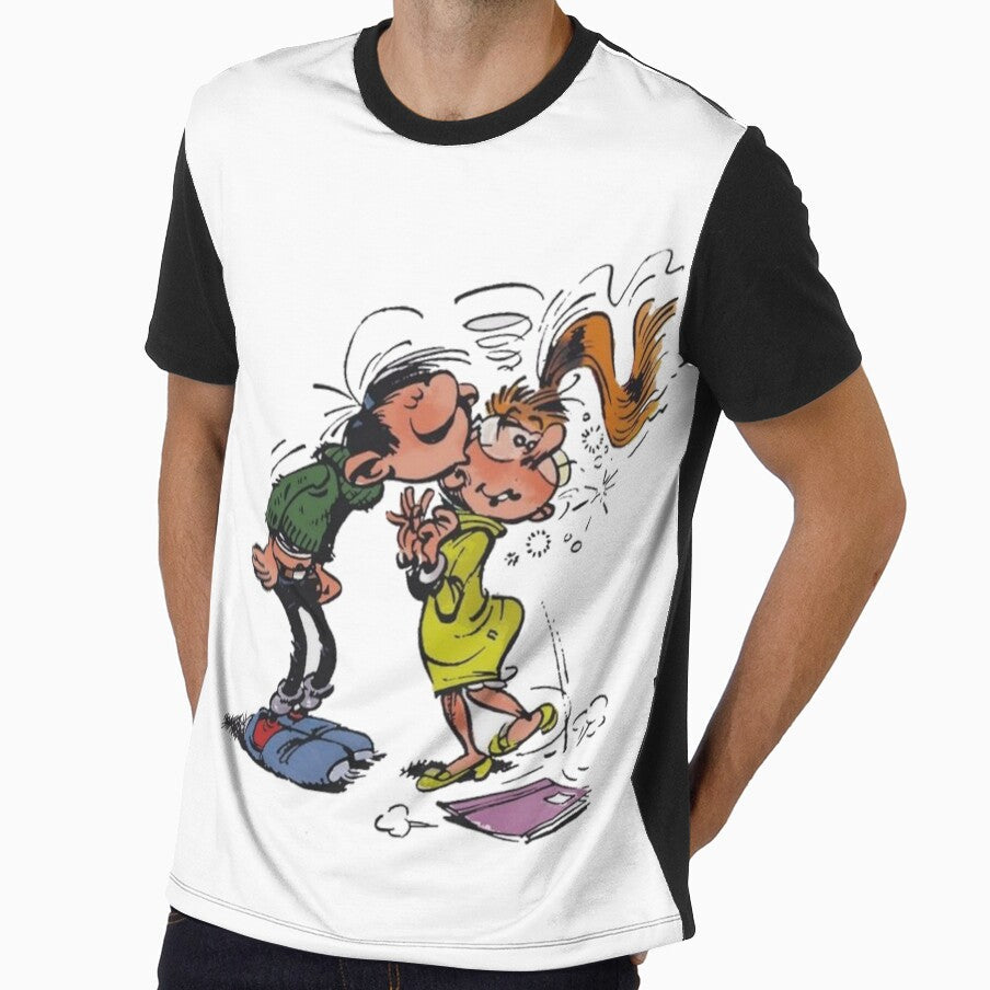 Gaston lagaffe by Mieloreuse Unisex T-shirt, Sweatshirt, Hoodie, Long Sleeve Tee - T-Shirt, Sweatshirt, Hoodie