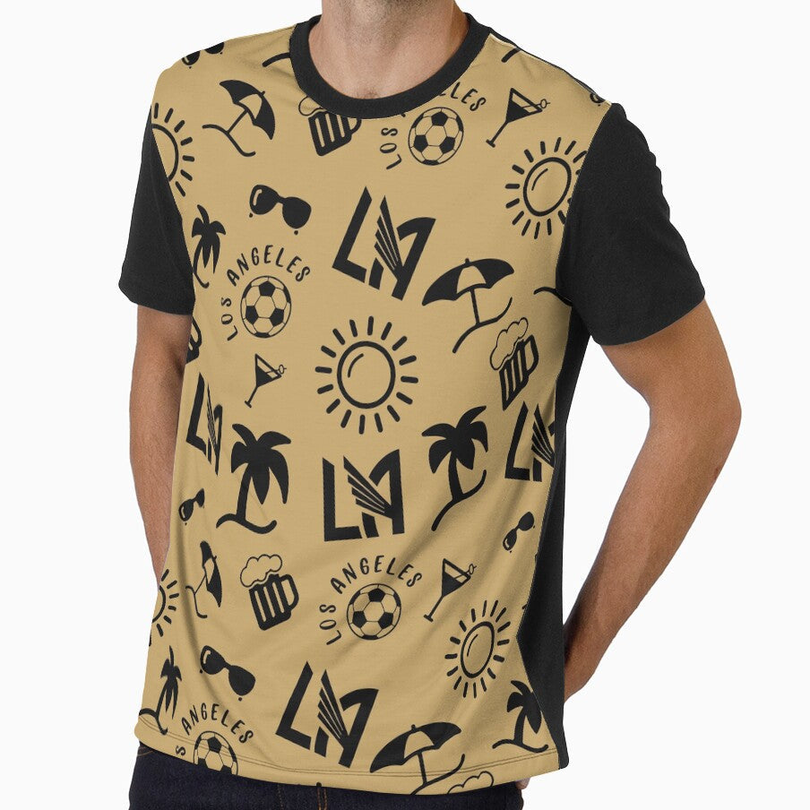Los Angeles Summer by On Target Sports Unisex T-shirt, Sweatshirt, Hoodie, Long Sleeve Tee - T-Shirt, Sweatshirt, Hoodie