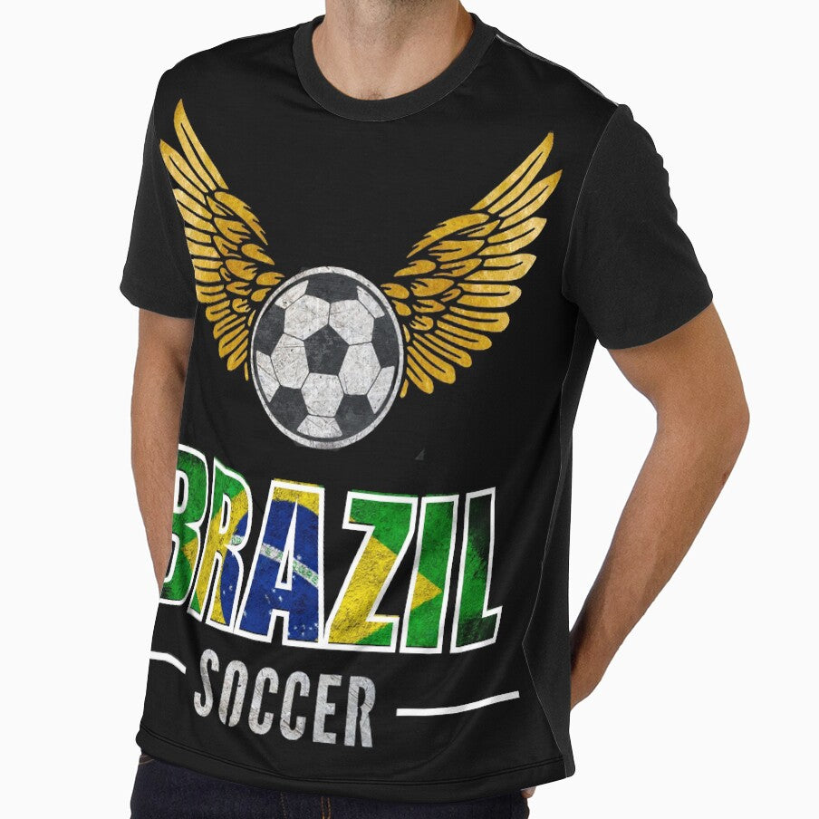 Soccer fan Brazil by mwebba2005 Unisex T-shirt, Sweatshirt, Hoodie, Long Sleeve Tee - T-Shirt, Sweatshirt, Hoodie